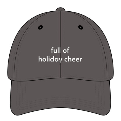 Full of Holiday Cheer Minimalist Style Cap