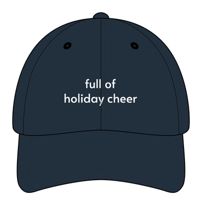 Full of Holiday Cheer Minimalist Style Cap