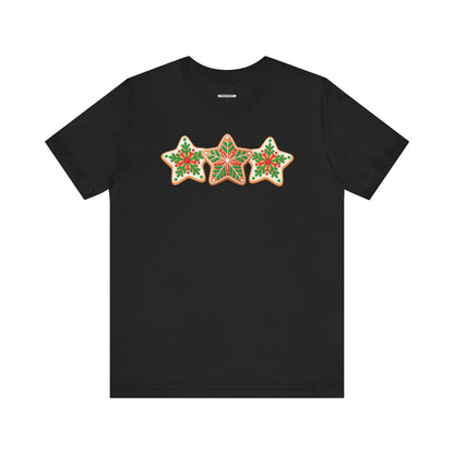 Christmas Star Cookies Graphic T-Shirt