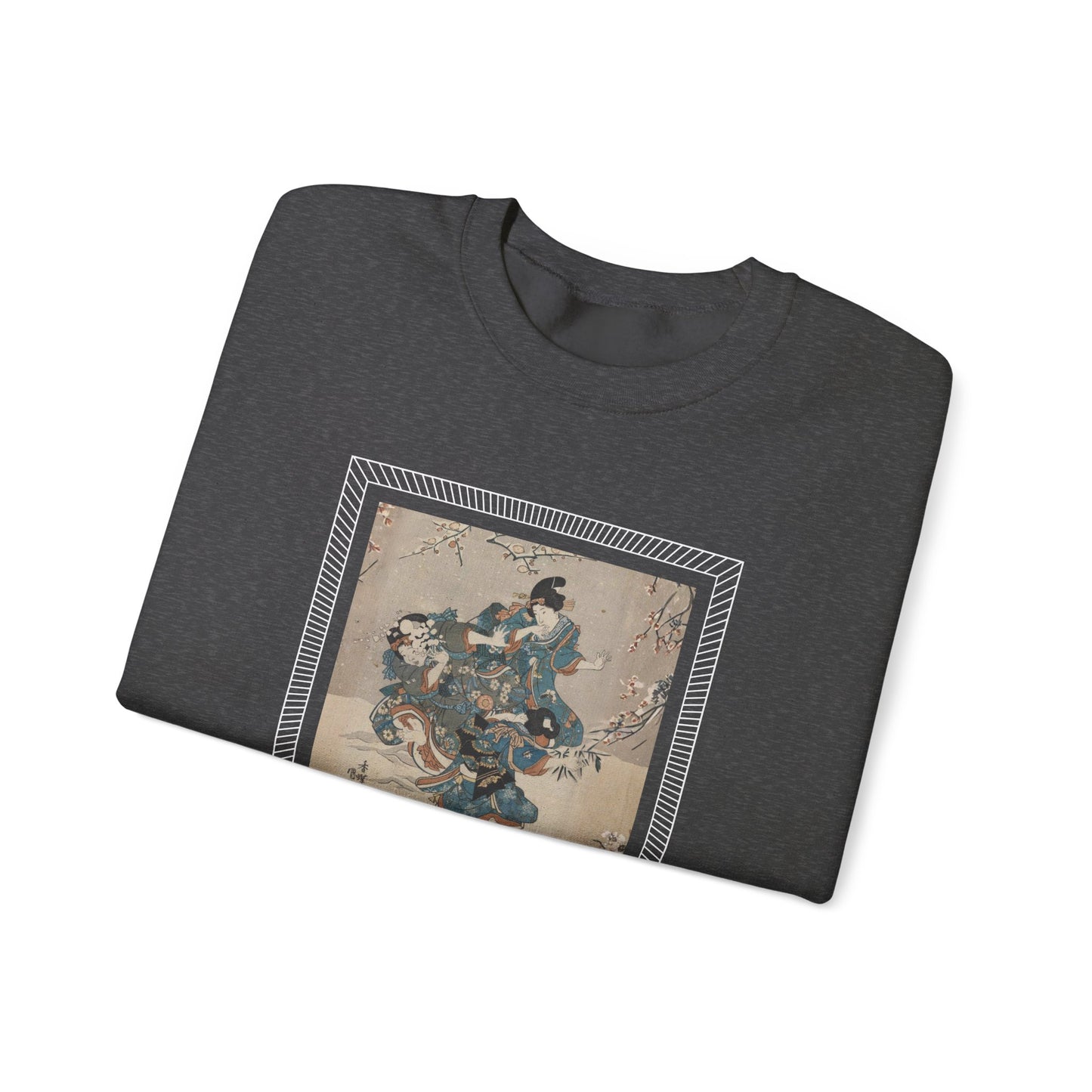 Snowball Fight 1830 Vintage Graphic Sweatshirt