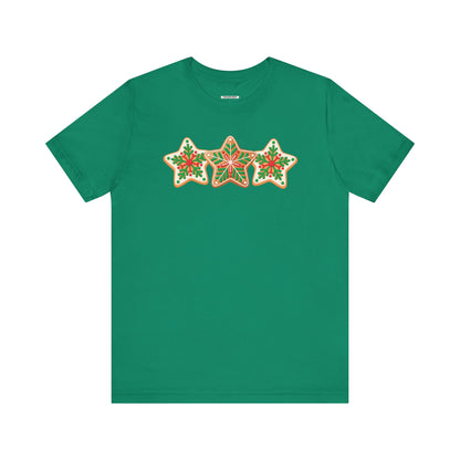 Christmas Star Cookies Graphic T-Shirt