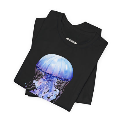 Jellyfish Lavender Blue Graphic T-Shirt