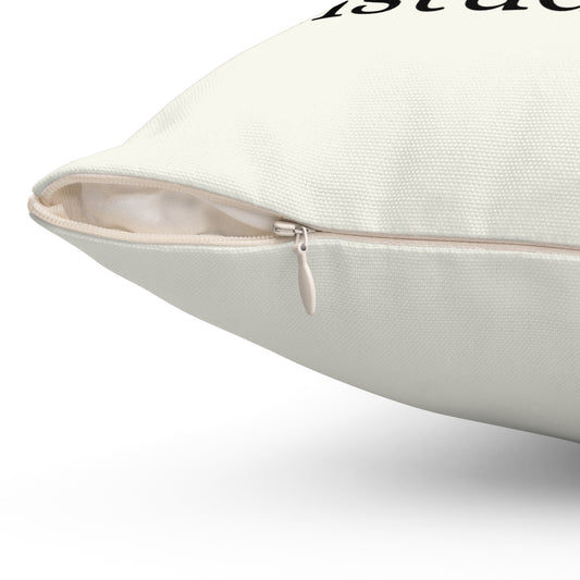 Compliments are Welcome, But Only with an Unstudied Air Vintage Decorative Pillow (Jane Austen)