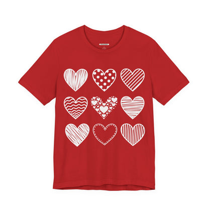 Lots of Hearts Graphic T-Shirt