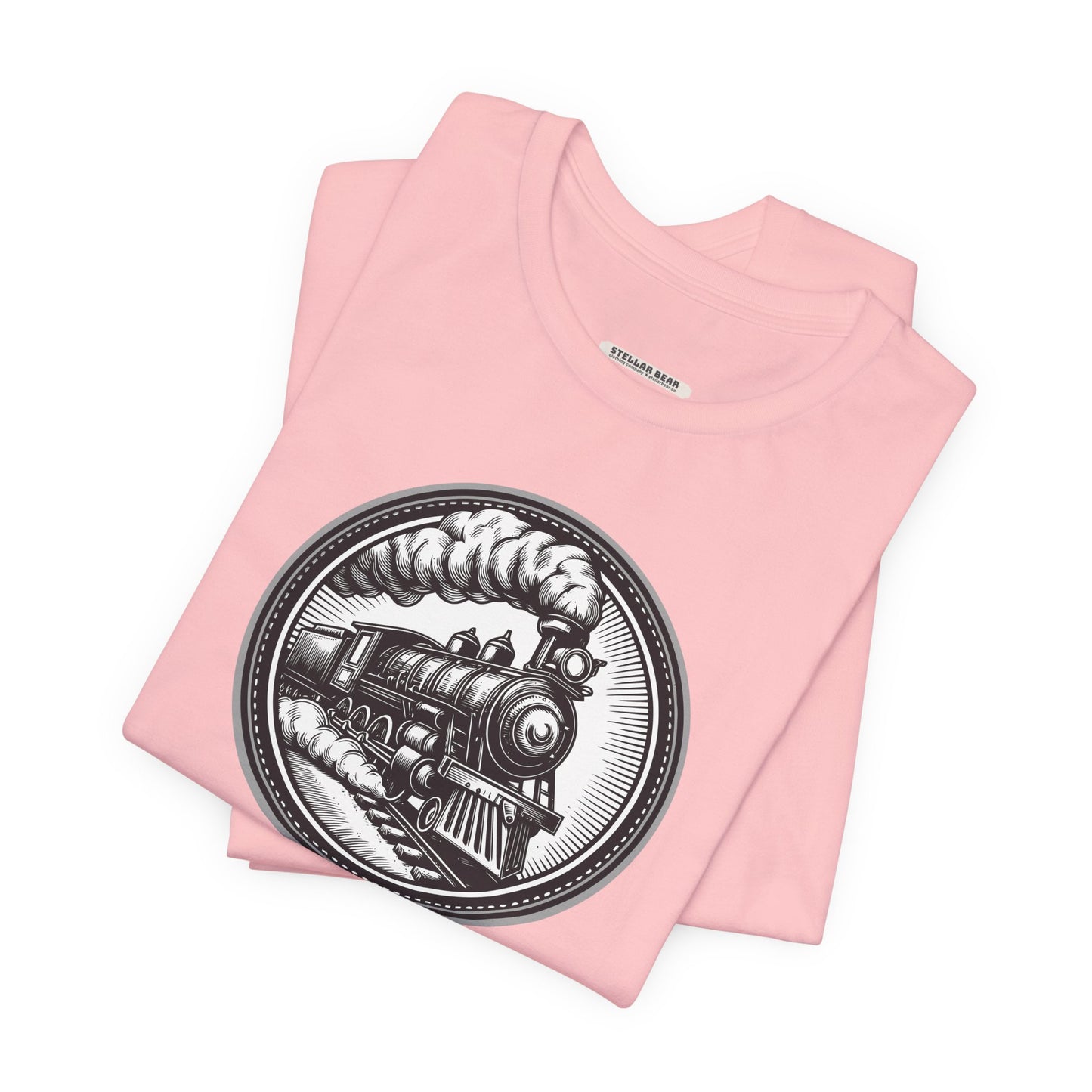 Steam Train Vintage Objects Graphic T-Shirt