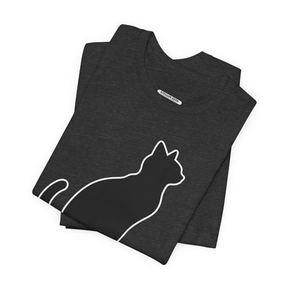 Cat • Sitting Graphic T-Shirt