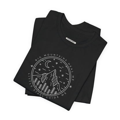 Big Mountains Heal Me, Little Stars Guide Me Graphic T-Shirt