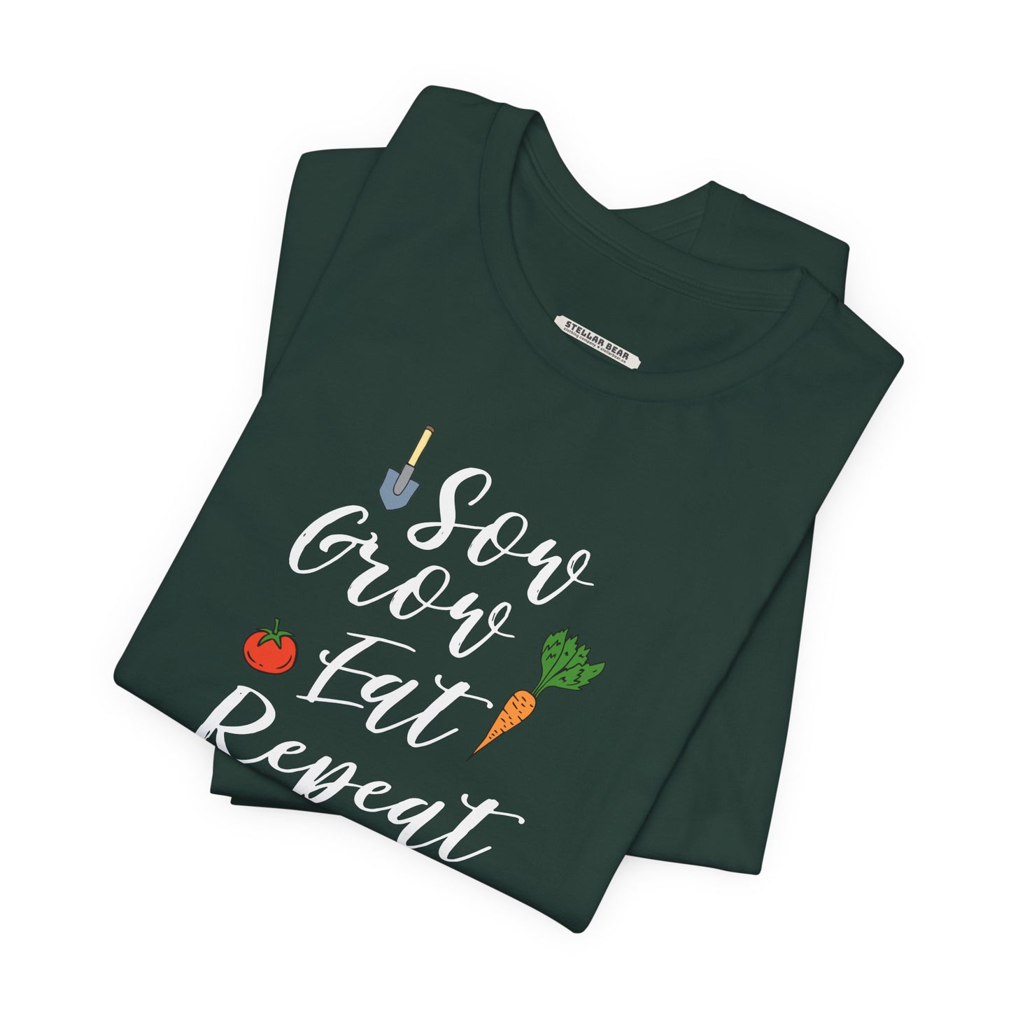 Sow Grow Eat Repeat Graphic T-Shirt