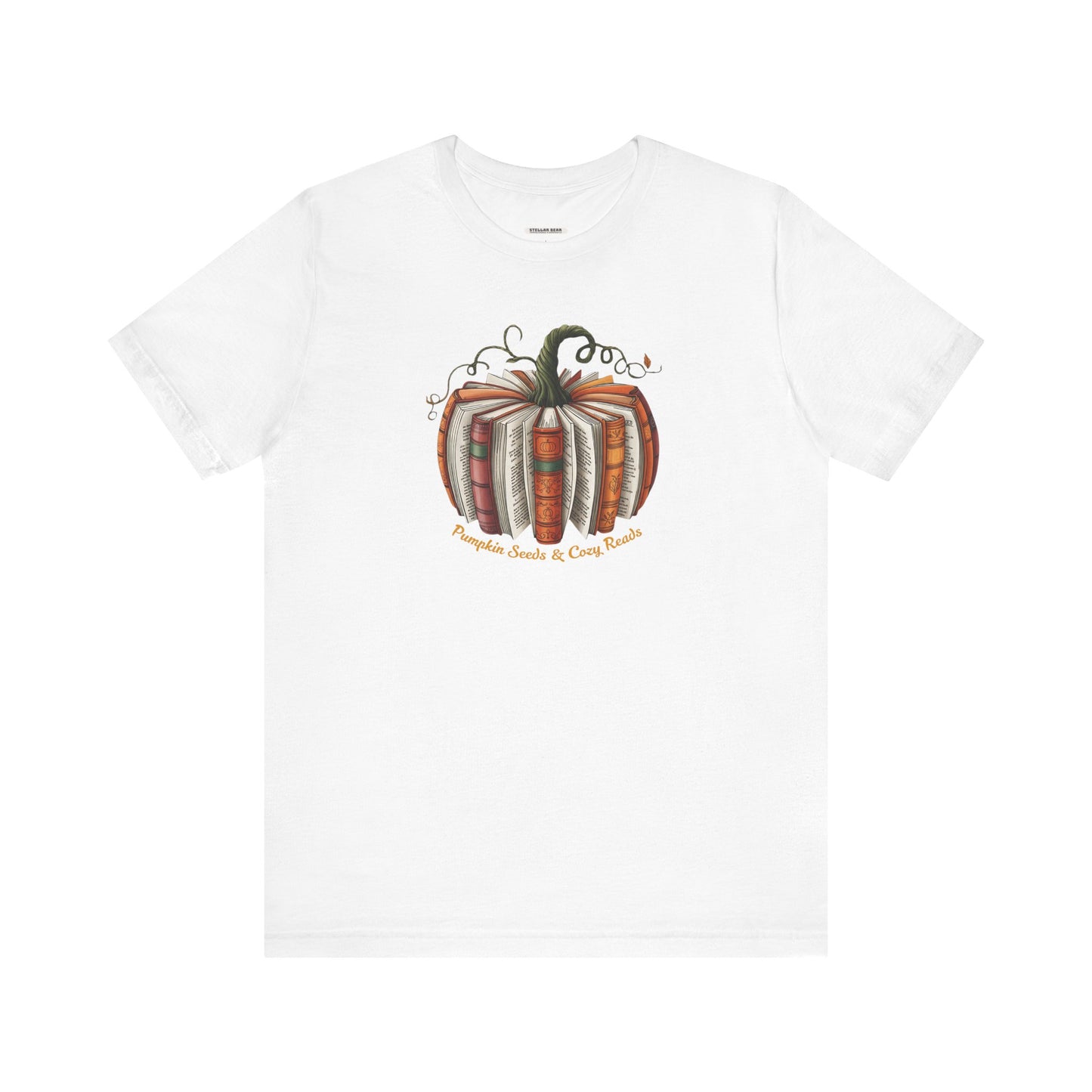 Pumpkin Seeds and Cozy Reads Graphic T-Shirt