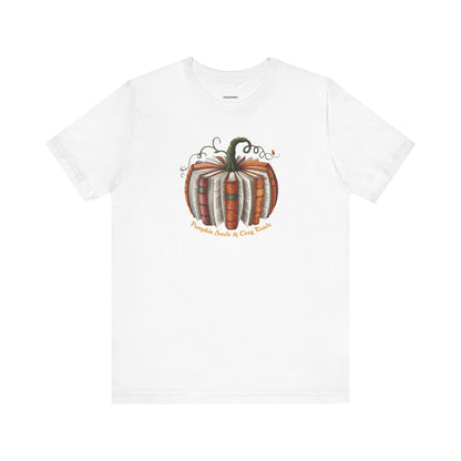 Pumpkin Seeds and Cozy Reads Graphic T-Shirt
