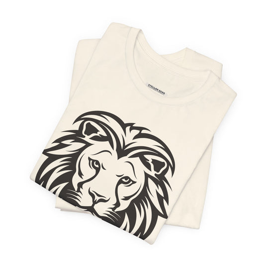 Lion Face Graphic T-Shirt