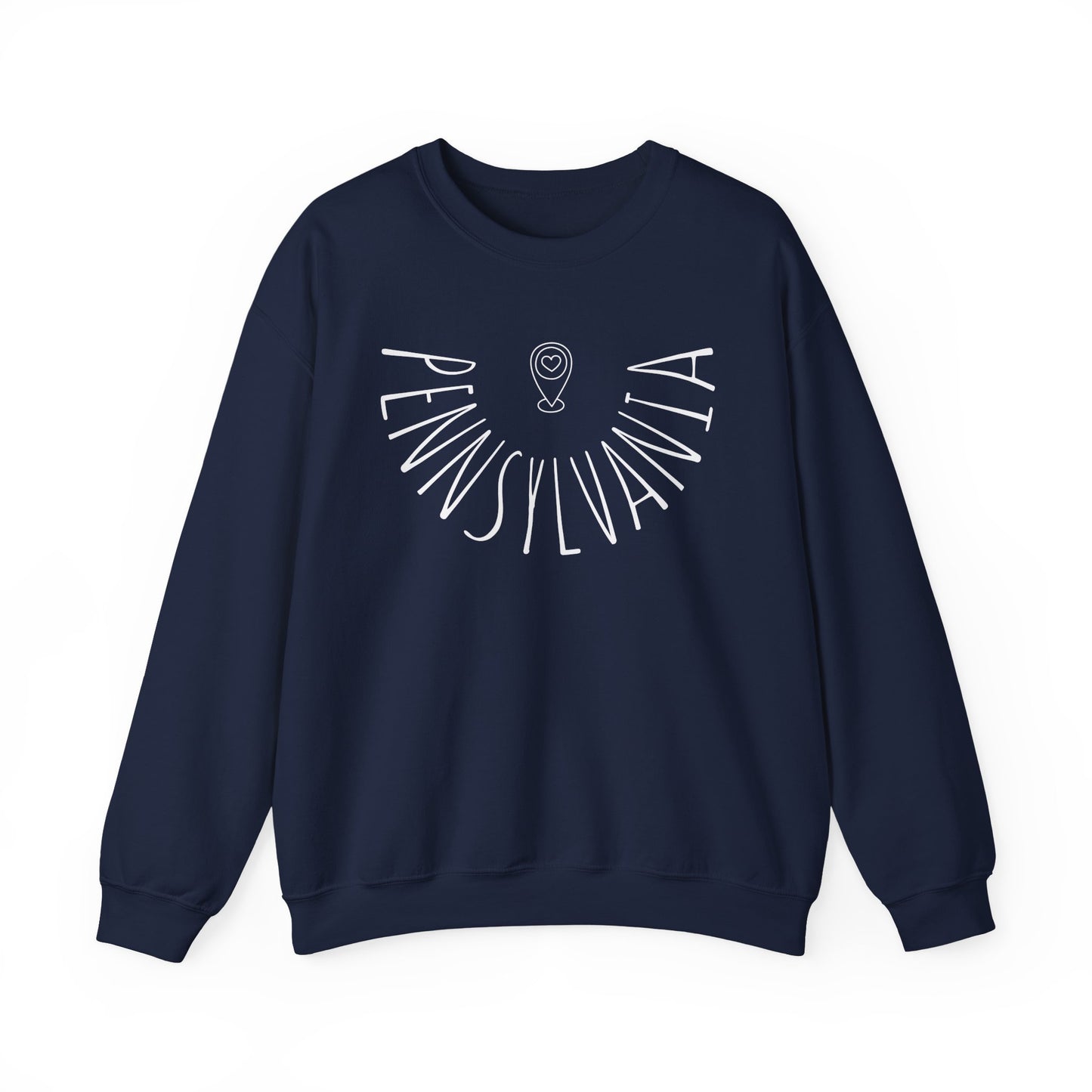 Pennsylvania Liquid Letters Graphic Sweatshirt