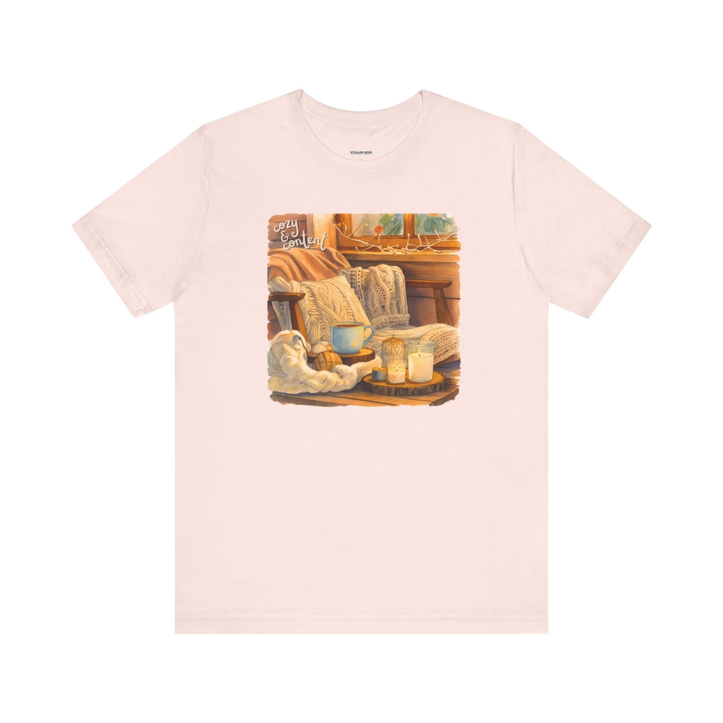 Cozy & Content Graphic T-Shirt