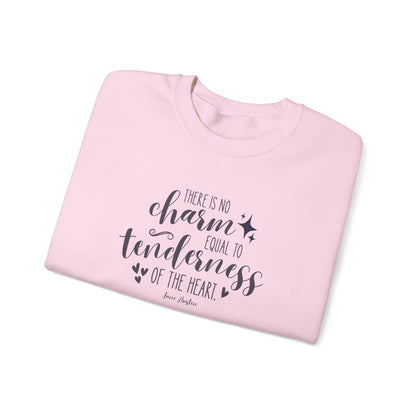 There Is No Charm Equal to Tenderness of the Heart Quote Graphic Sweatshirt (Jane Austen)