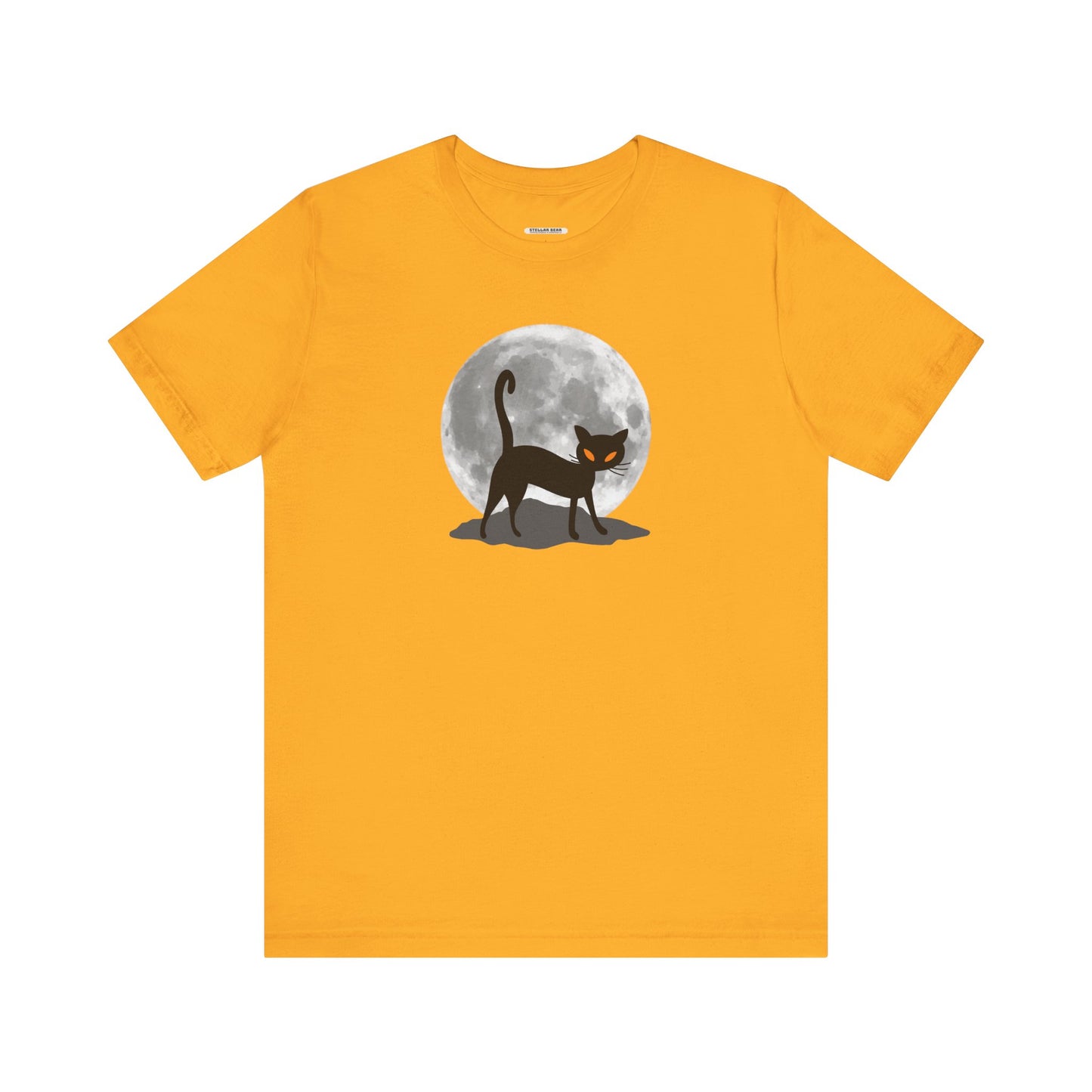 Cat Moon Graphic T-Shirt