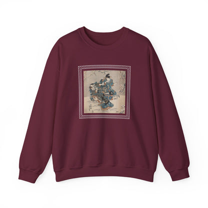 Snowball Fight 1830 Vintage Graphic Sweatshirt