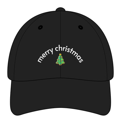 Merry Christmas Minimalist Style Cap