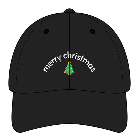 Merry Christmas Minimalist Style Cap