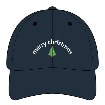 Merry Christmas Minimalist Style Cap