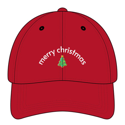Merry Christmas Minimalist Style Cap