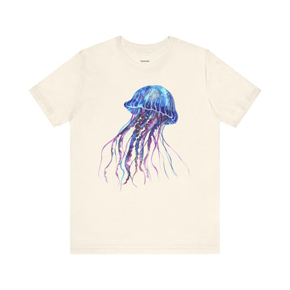 Jellyfish Blue Purple Graphic T-Shirt