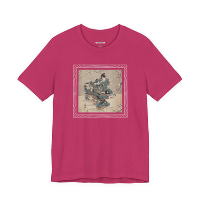 Snowball Fight 1830 Vintage Graphic T-Shirt