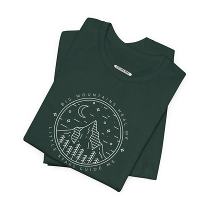 Big Mountains Heal Me, Little Stars Guide Me Graphic T-Shirt