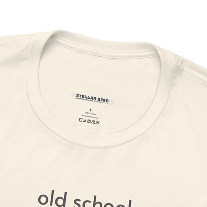Old School Minimalist Style T-Shirt