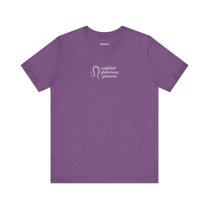Leo Traits Zodiac Sign Graphic T-Shirt