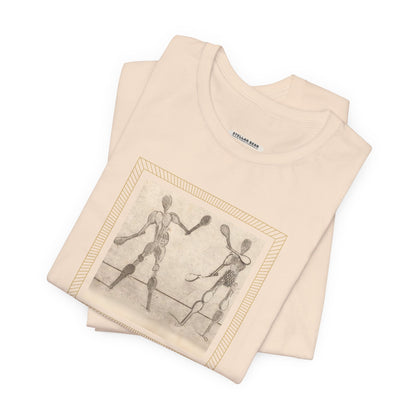 Rackets by Giovanni Battista Bracelli 1624 Vintage Graphic T-Shirt