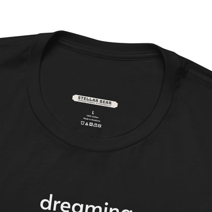 Dreaming of a White Christmas Minimalist Style T-Shirt