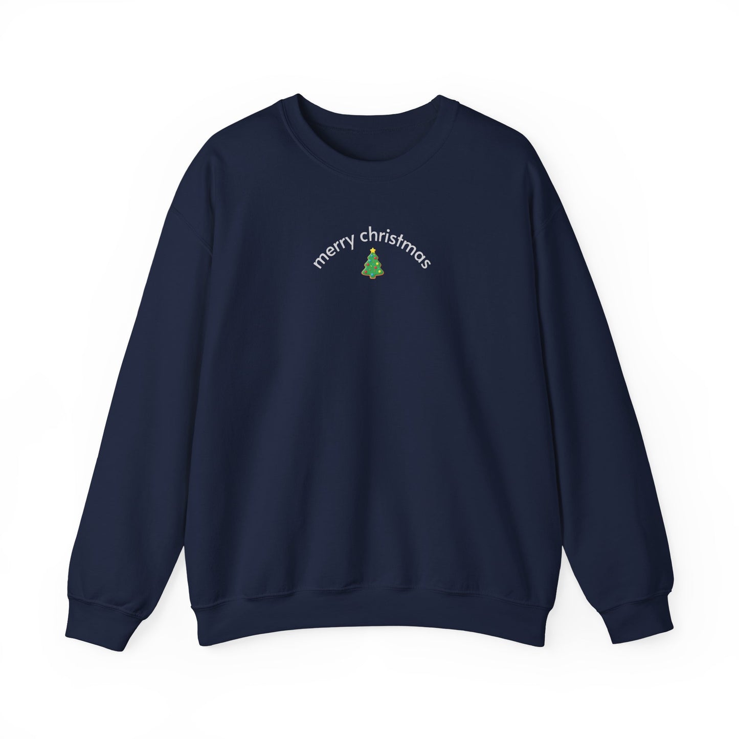 Merry Christmas Minimalist Style Sweatshirt