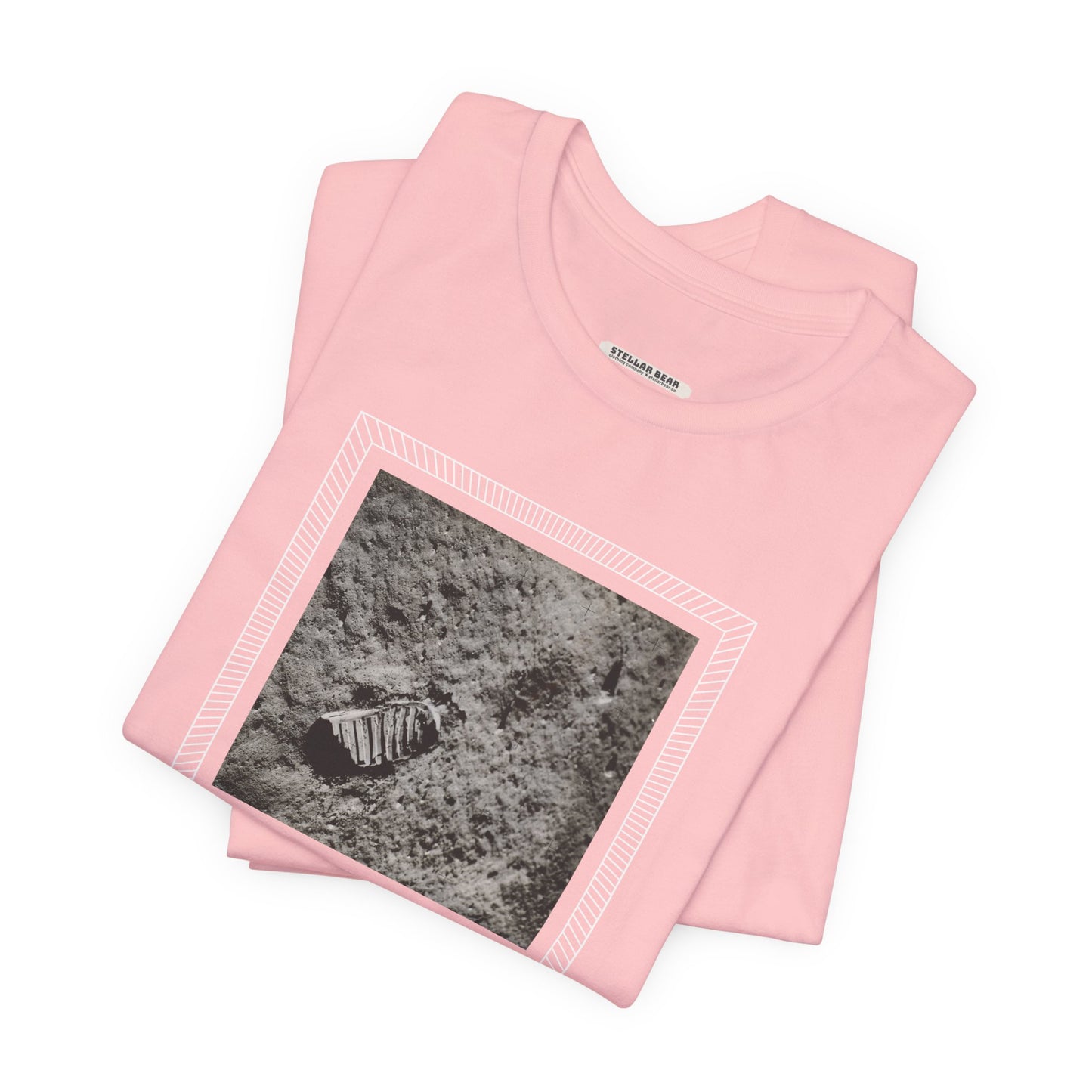 First Step on the Moon Buzz Aldrin 1969 Vintage Graphic T-Shirt