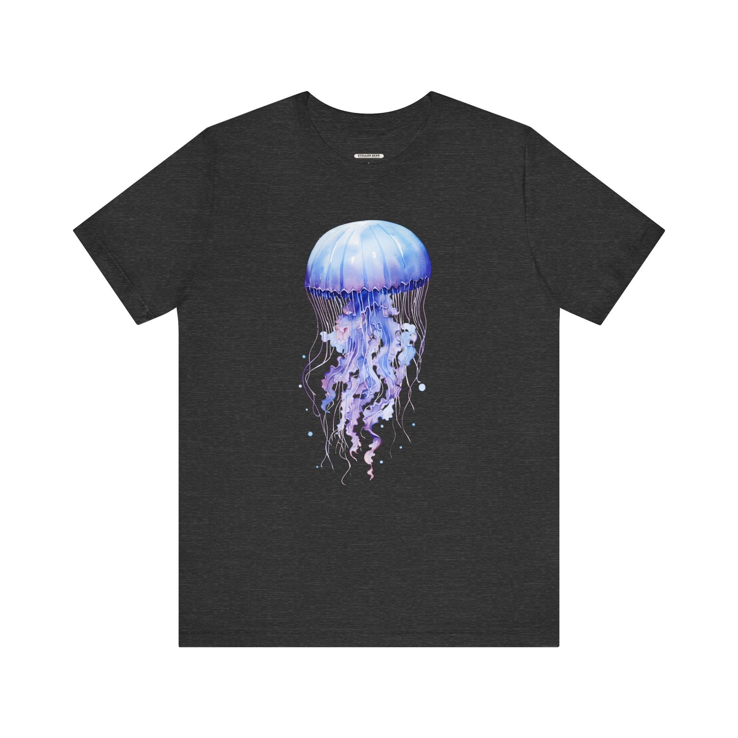 Jellyfish Lavender Blue Graphic T-Shirt