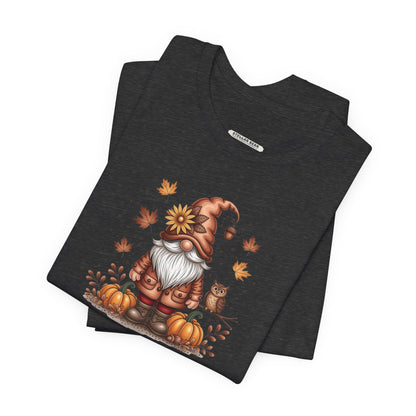 Fall Gnome Graphic T-Shirt