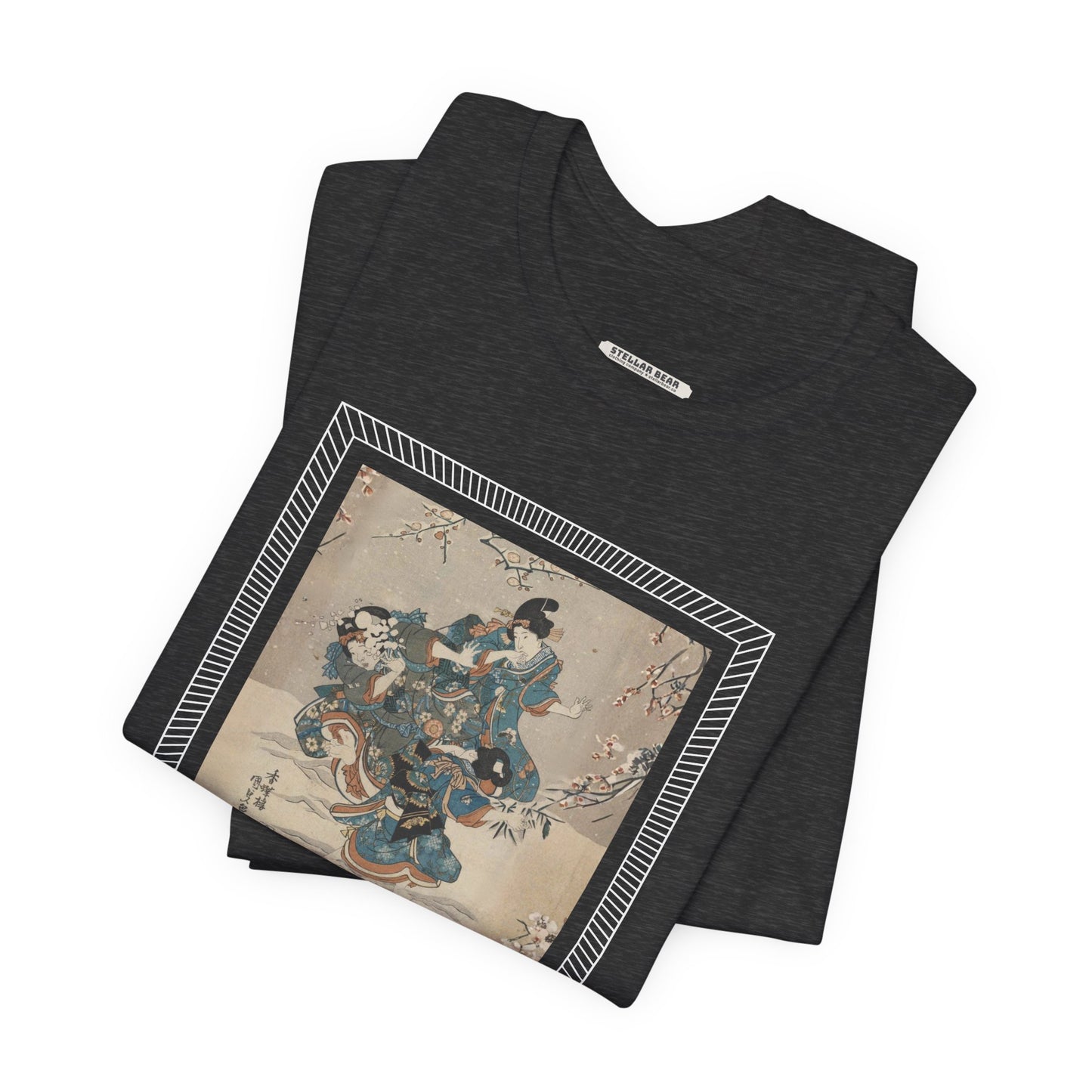 Snowball Fight 1830 Vintage Graphic T-Shirt