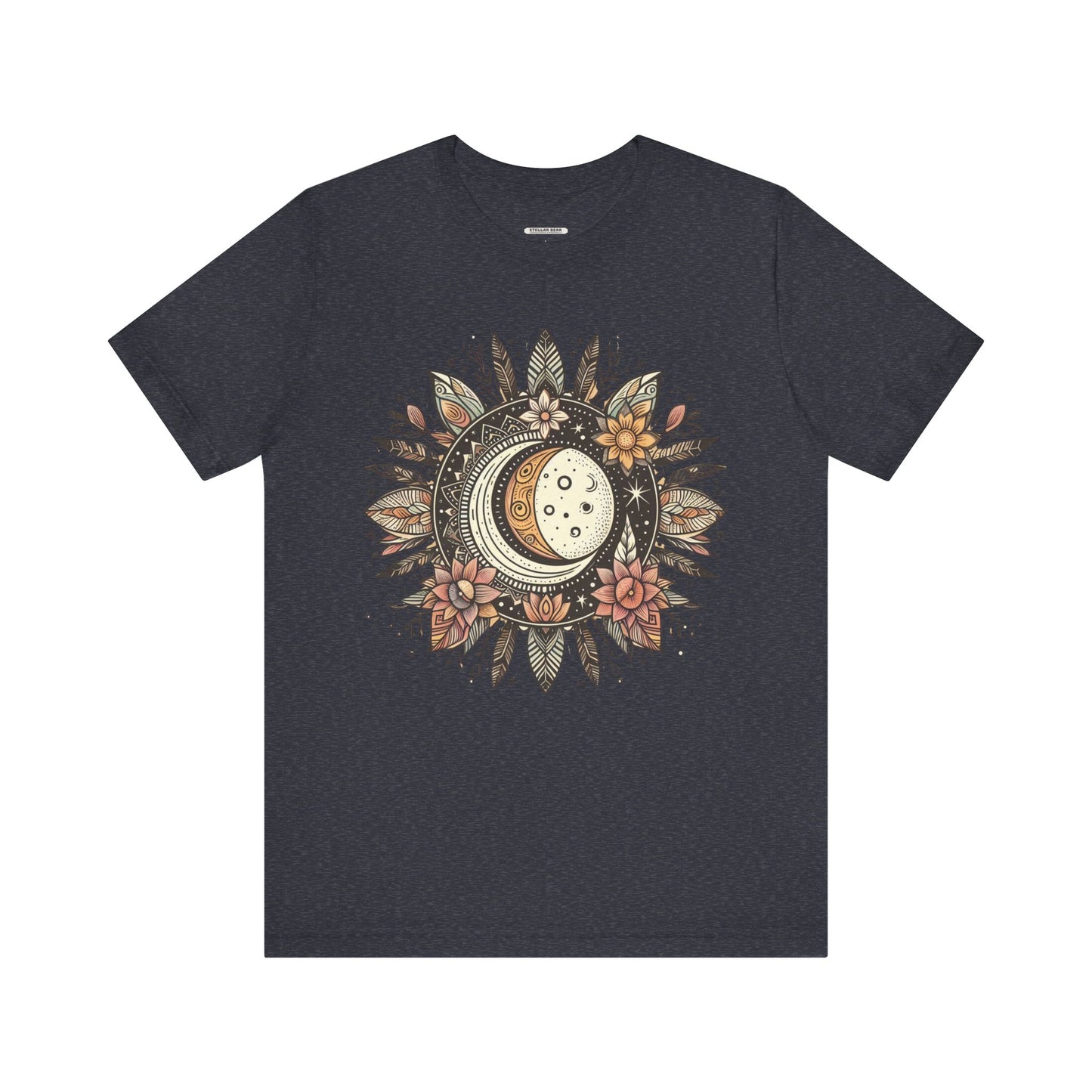 Sun and Moon Floral Graphic T-Shirt