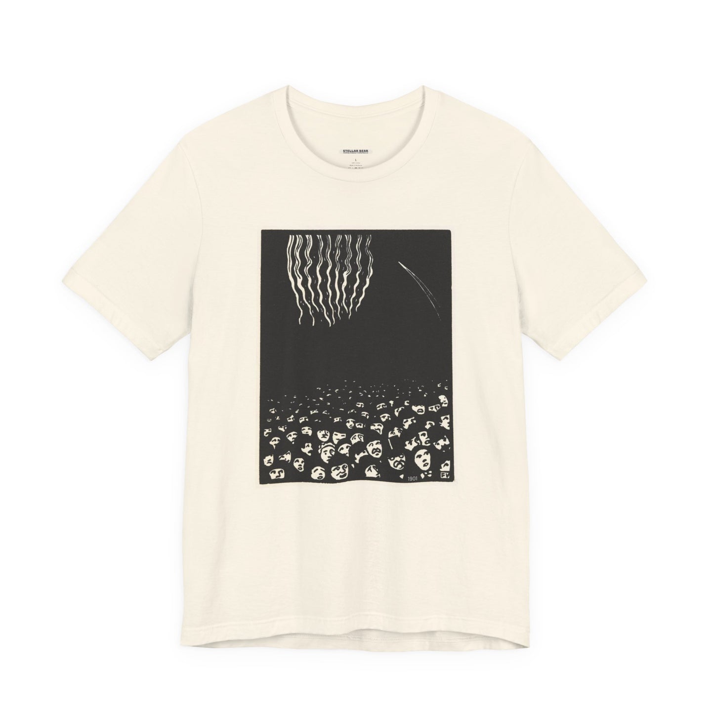 Fireworks at the World's Fair 1901 Vintage Graphic T-Shirt