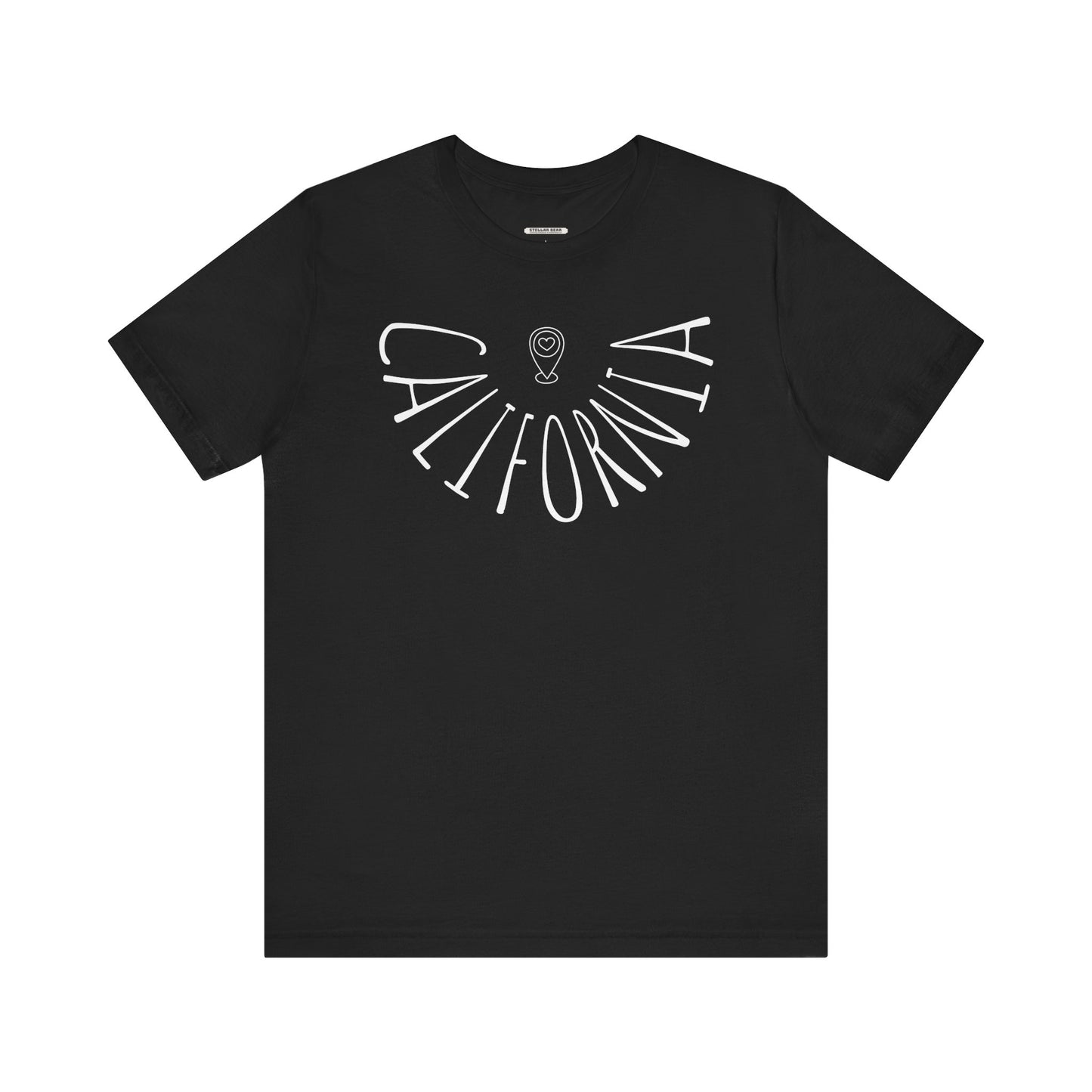 California Liquid Letters Graphic T-Shirt