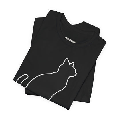 Cat • Sitting Graphic T-Shirt