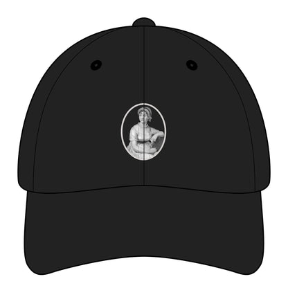 Jane Austen Portrait Vintage Graphic Cap
