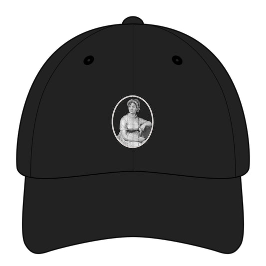 Jane Austen Portrait Vintage Graphic Cap