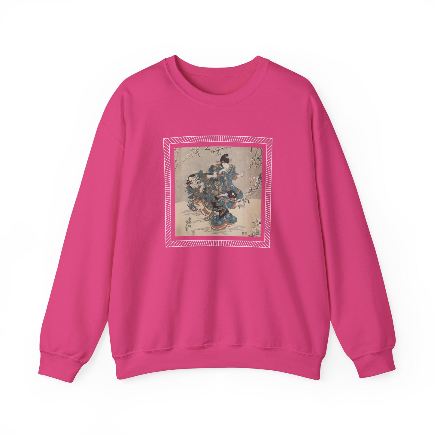 Snowball Fight 1830 Vintage Graphic Sweatshirt