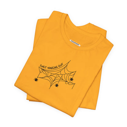 Just Hanging Out Spiders Graphic T-Shirt