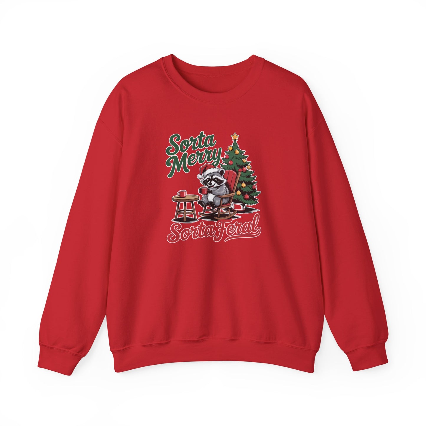 Sorta Merry Sorta Feral Graphic Sweatshirt