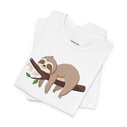 Sloth Life Graphic T-Shirt