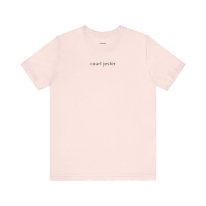 Court Jester Minimalist Style T-Shirt