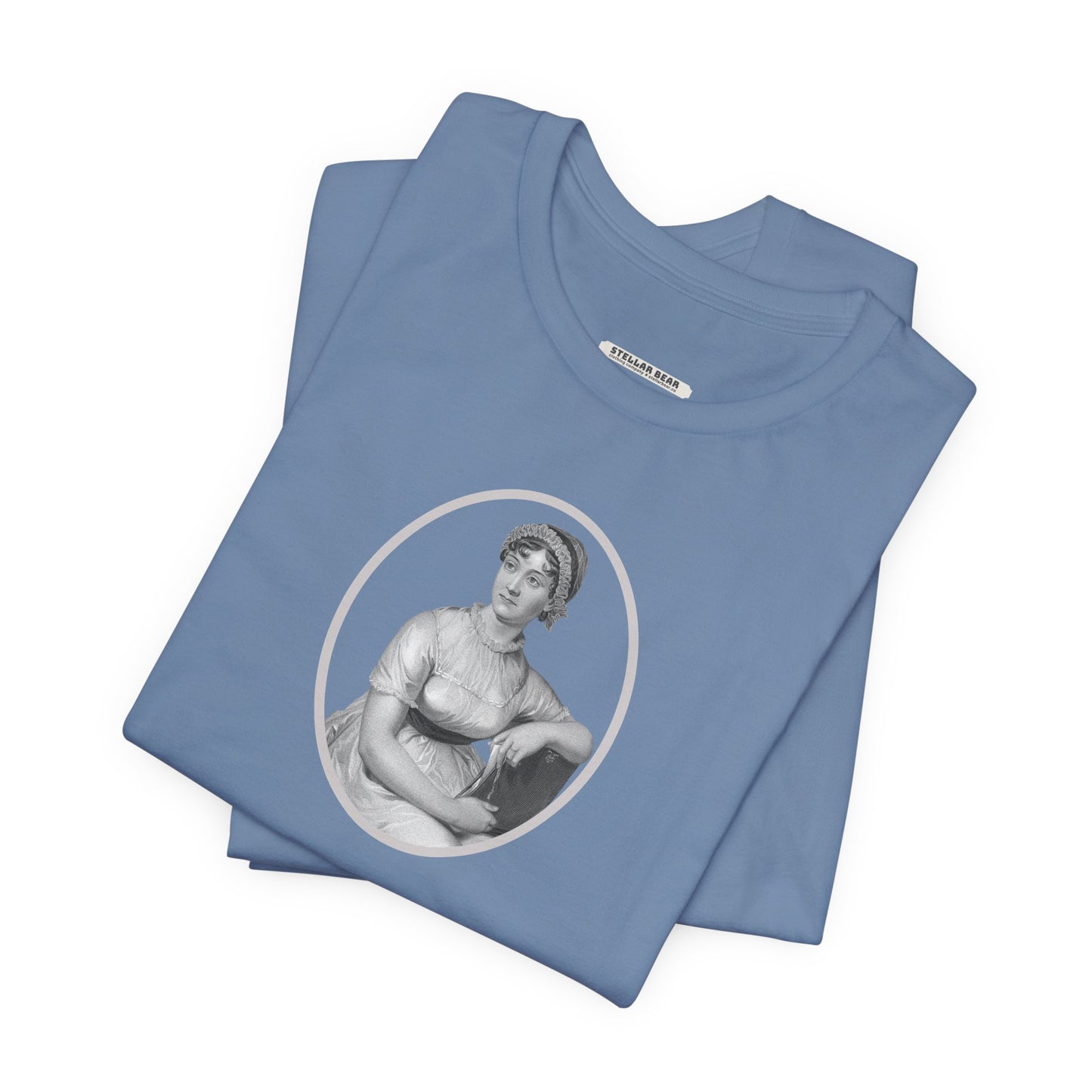 Jane Austen Portrait Vintage Graphic T-Shirt