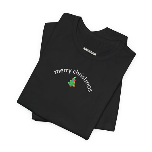 Merry Christmas Minimalist Style T-Shirt