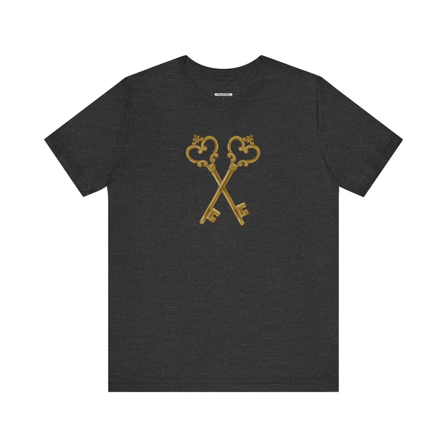 Old Keys Crossed Vintage Objects Graphic T-Shirt